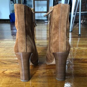 Michael Kors suede high heel booties